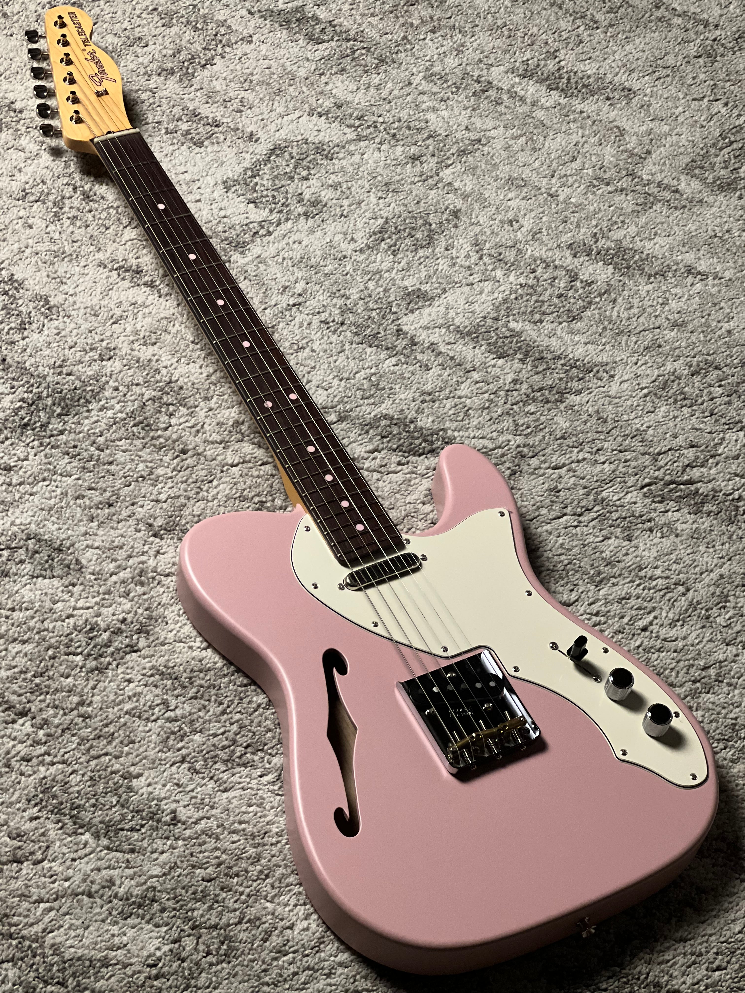 Fender MIJ Limited Kusumi Color Telecaster Thinline with RW FB In