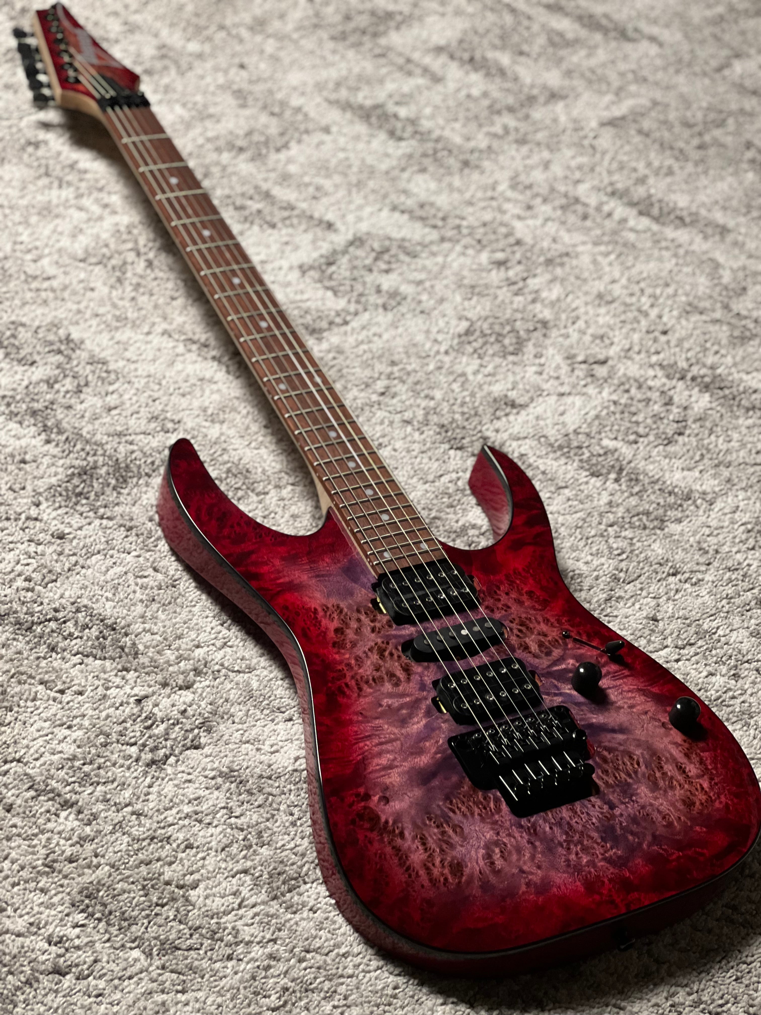 Ibanez RG470PB-REB in Red Eclipse Burst I260301213 (USED ...