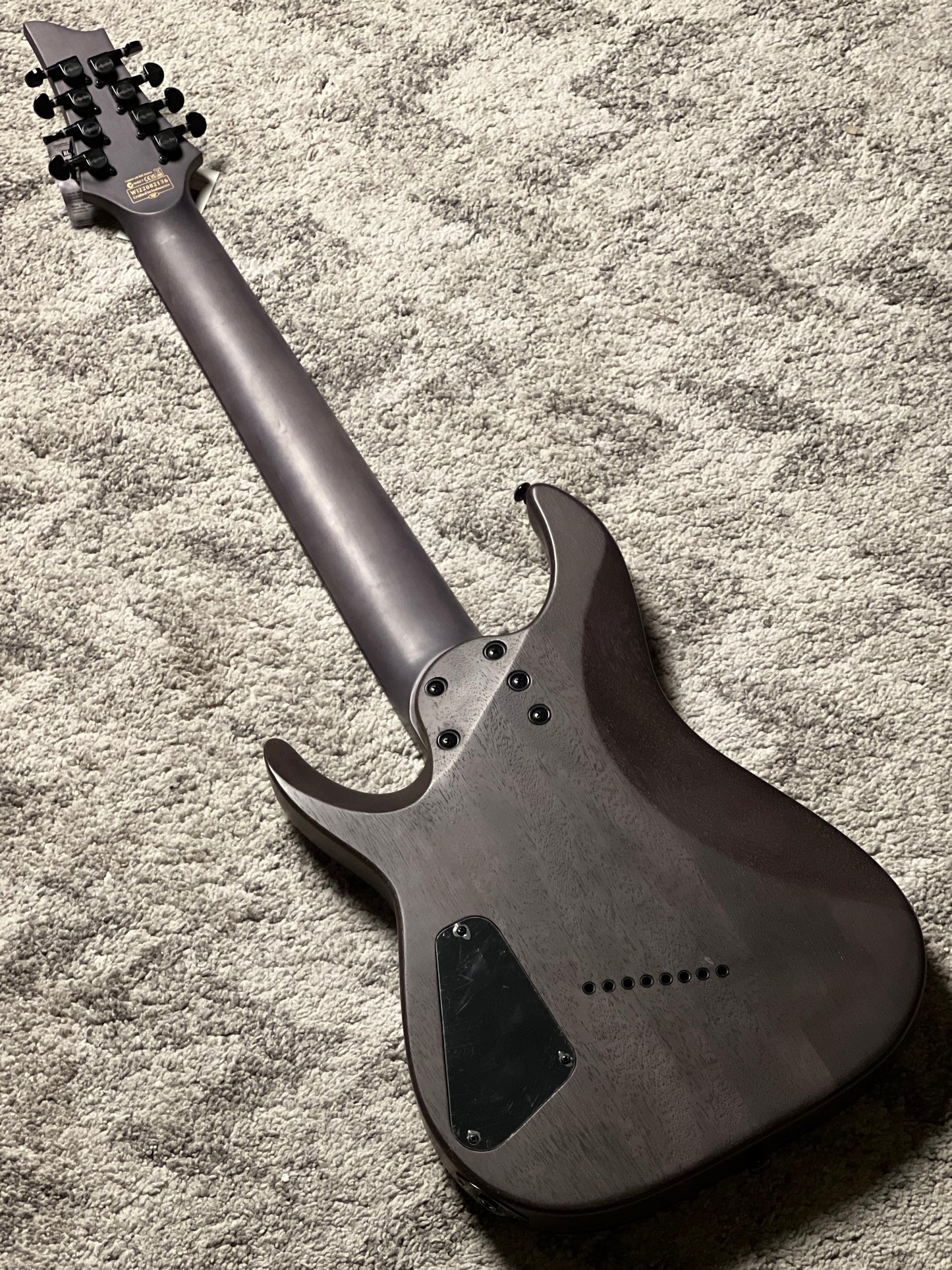 Schecter Omen Elite 8 MS in Charcoal