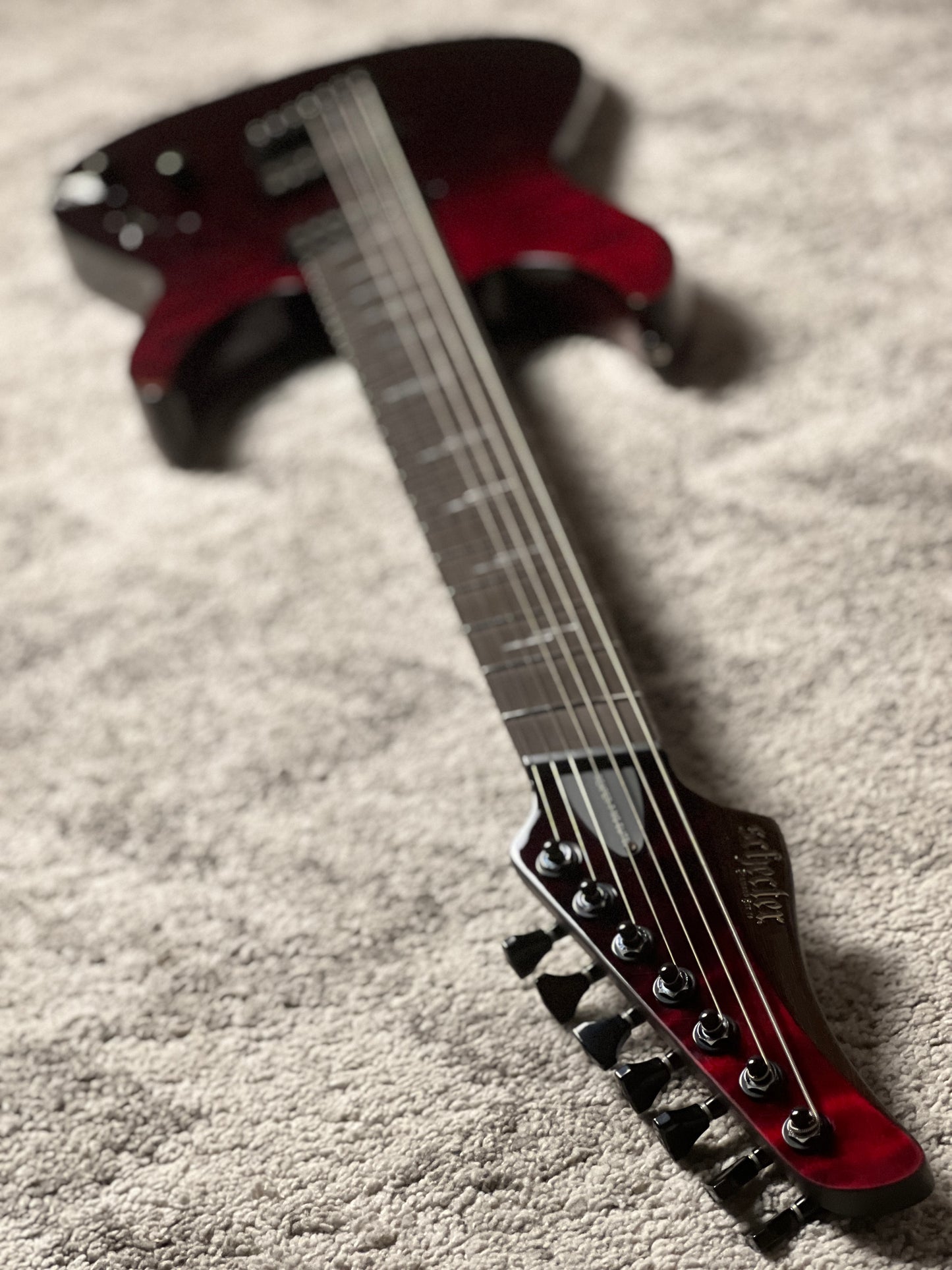 Schecter Reaper 7 Elite MS BB - Blood Burst W23030495