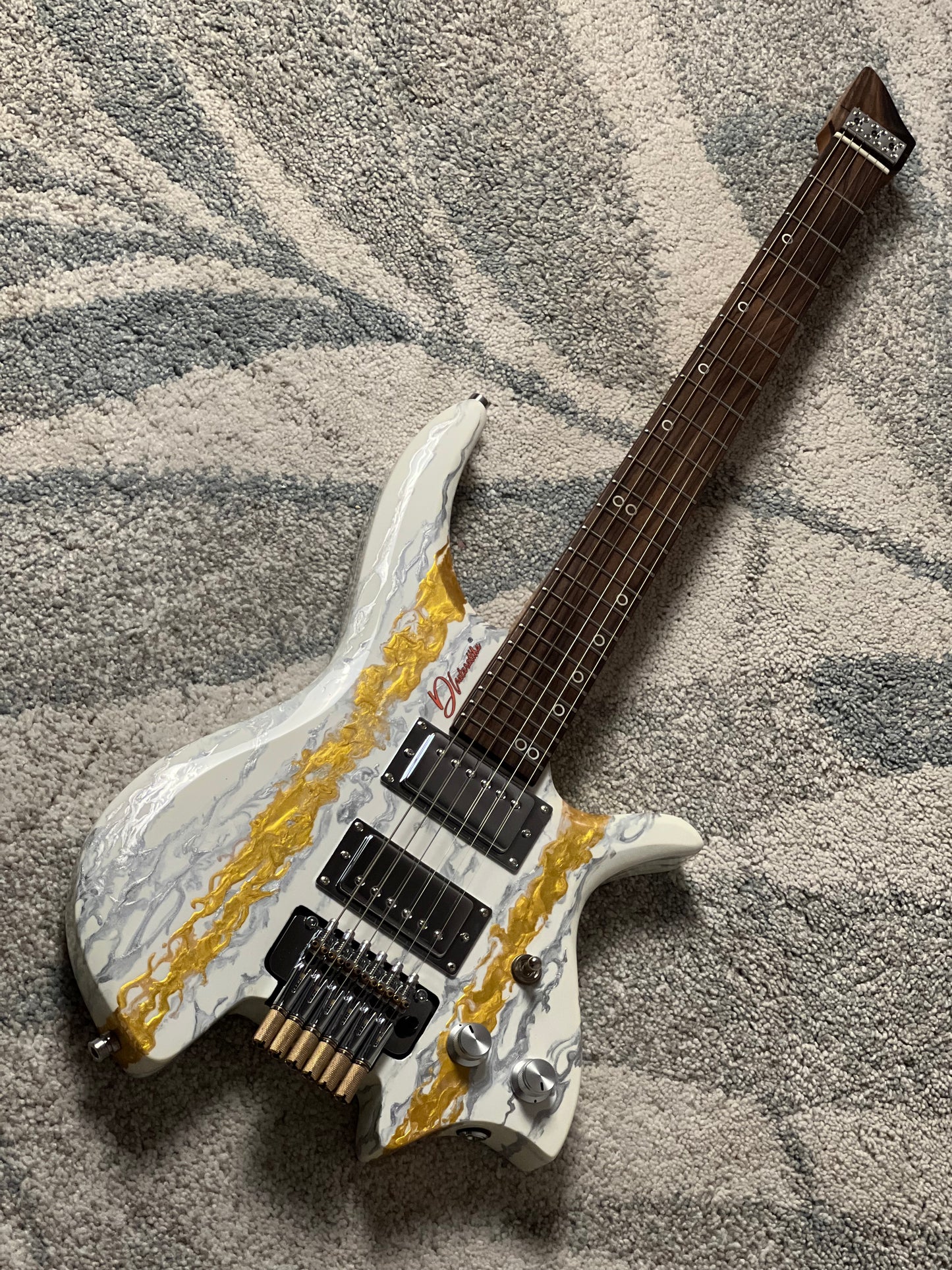 Dhatarattha Custom DHL in White Shmear with RW FB Nafiri Special Run
