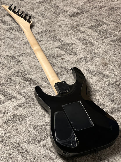 Jackson JS Series Dinky JS32 DKAP with Amaranth FB in Transparent Black Burst