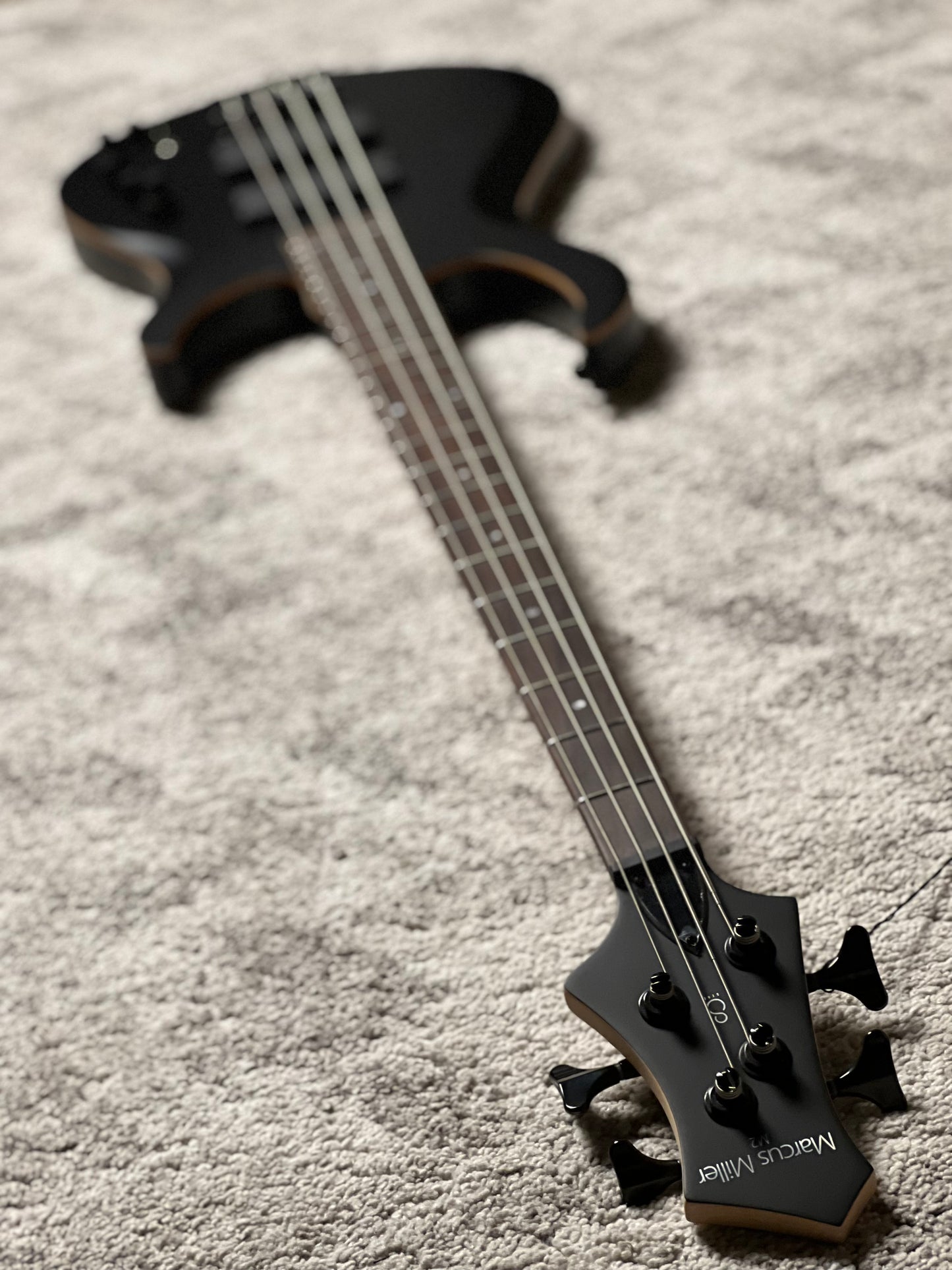 Sire Marcus Miller M2 4 String 2nd Gen Electric Bass in Transparent Black