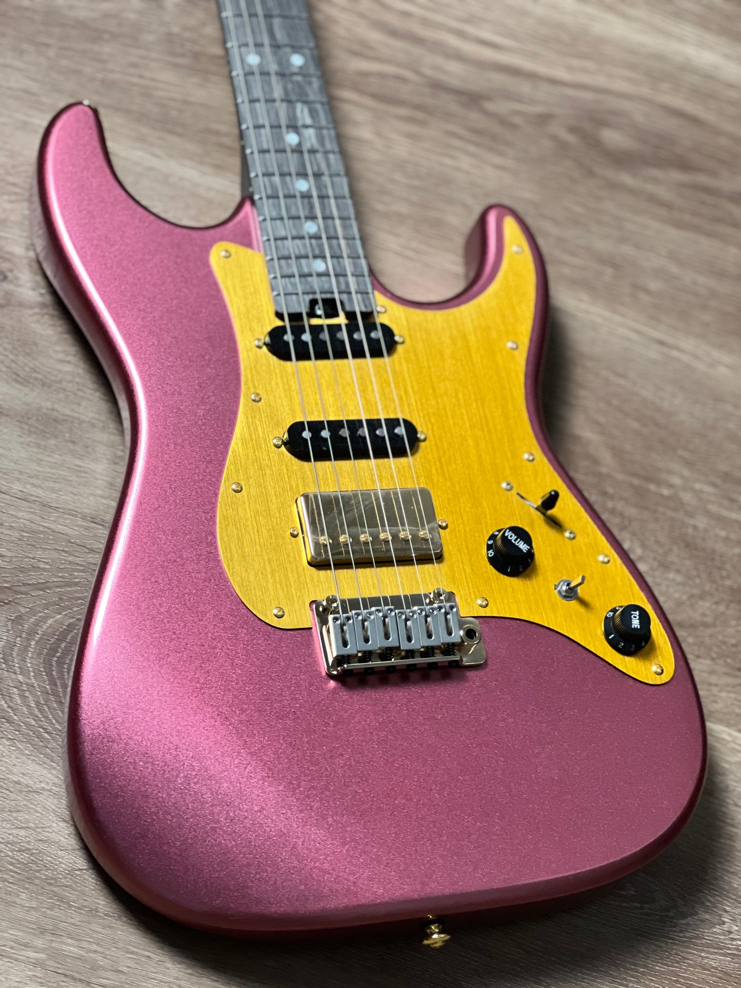 Soloking MS-1 Classic in Mystic Burgundy with One Piece Rosewood Neck Nafiri Special Run