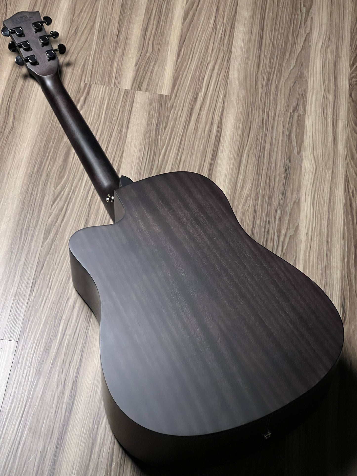 Chard WD68C acoustic electric in Black Satin with Fishman Presys