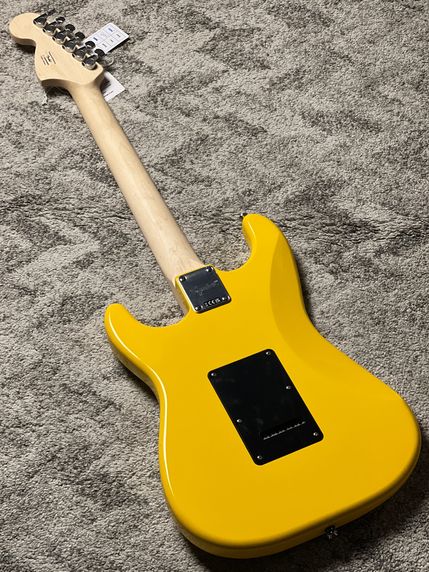 Squier FSR Affinity Series Stratocaster HSS with Maple FB in Graffiti Yellow