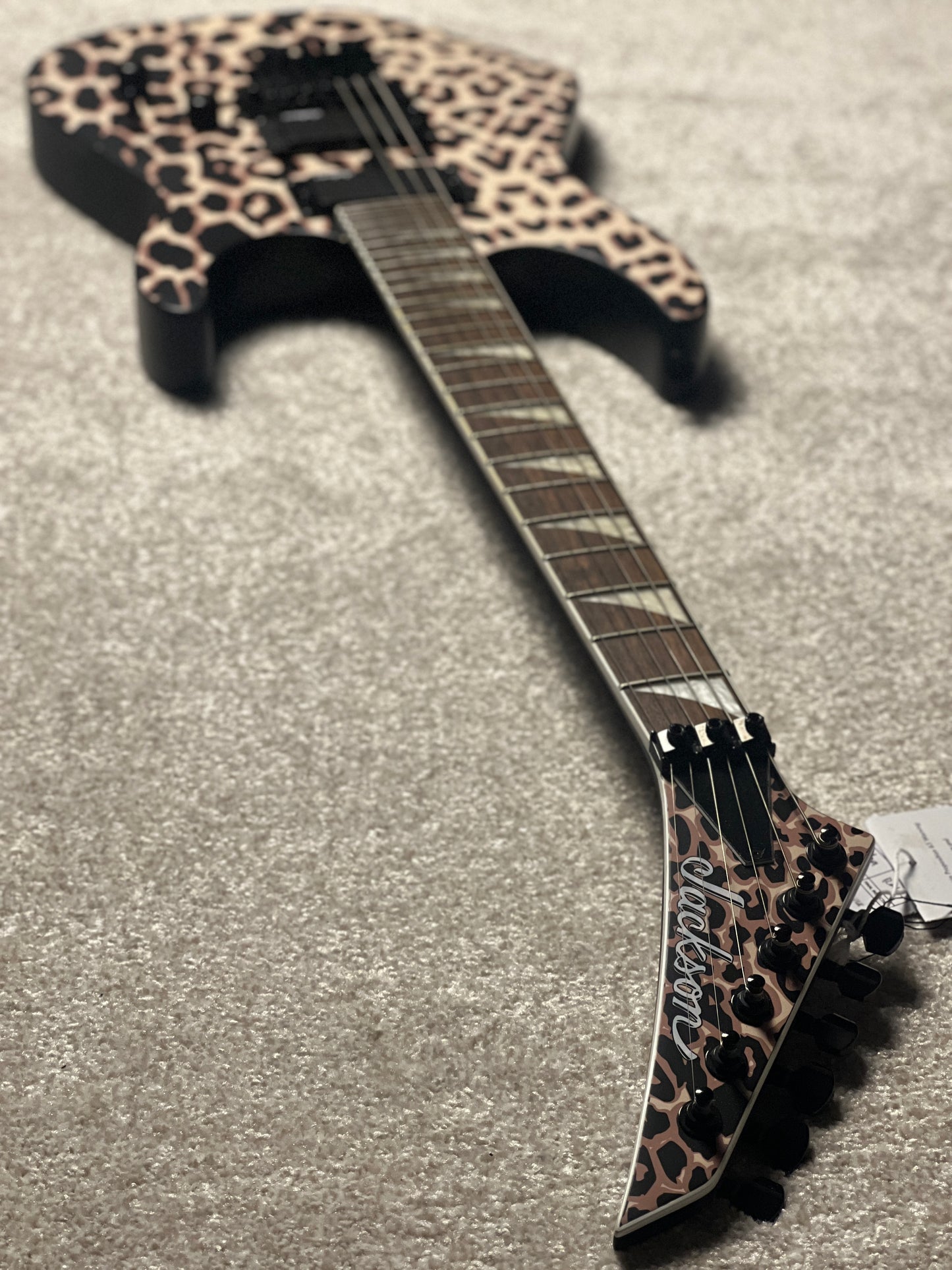 Jackson FSR X Series Soloist SLX DX with Laurel FB in Leopard (USED)