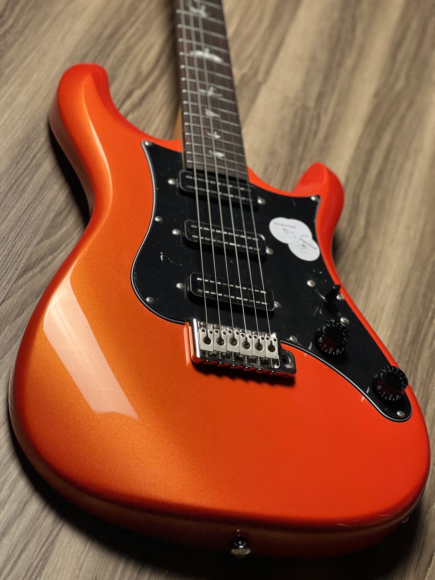 PRS SE NF3 With Rosewood Fingerboard In Metalic Orange