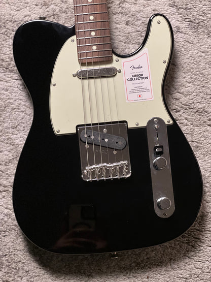 Fender Japan Junior Collection Telecaster with Rosewood FB in Black JD22019558
