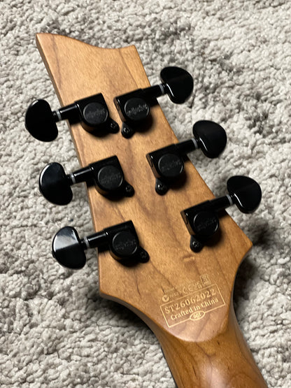 Schecter C-1 Standard Plus in Ember Burst