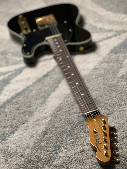 Tokai Japan ATE-101B -G/R Breezysound in Black with Gold Hardware 231337