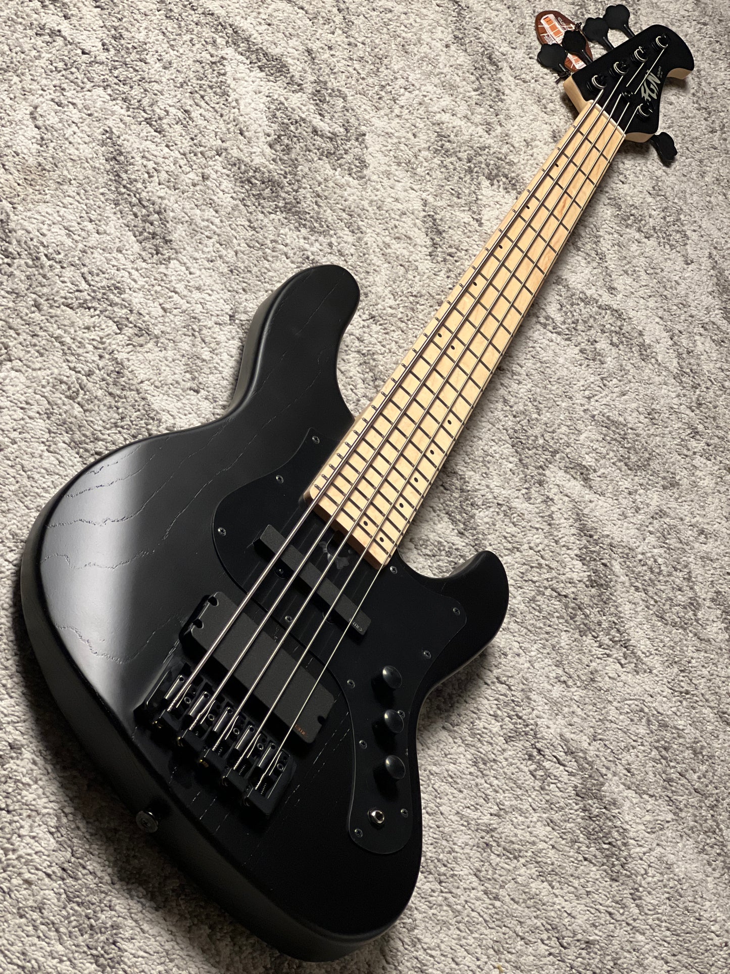 Fujigen FGN Mighty Jazz JMJ52-ASH-DEM/OPB in Open Pore Black