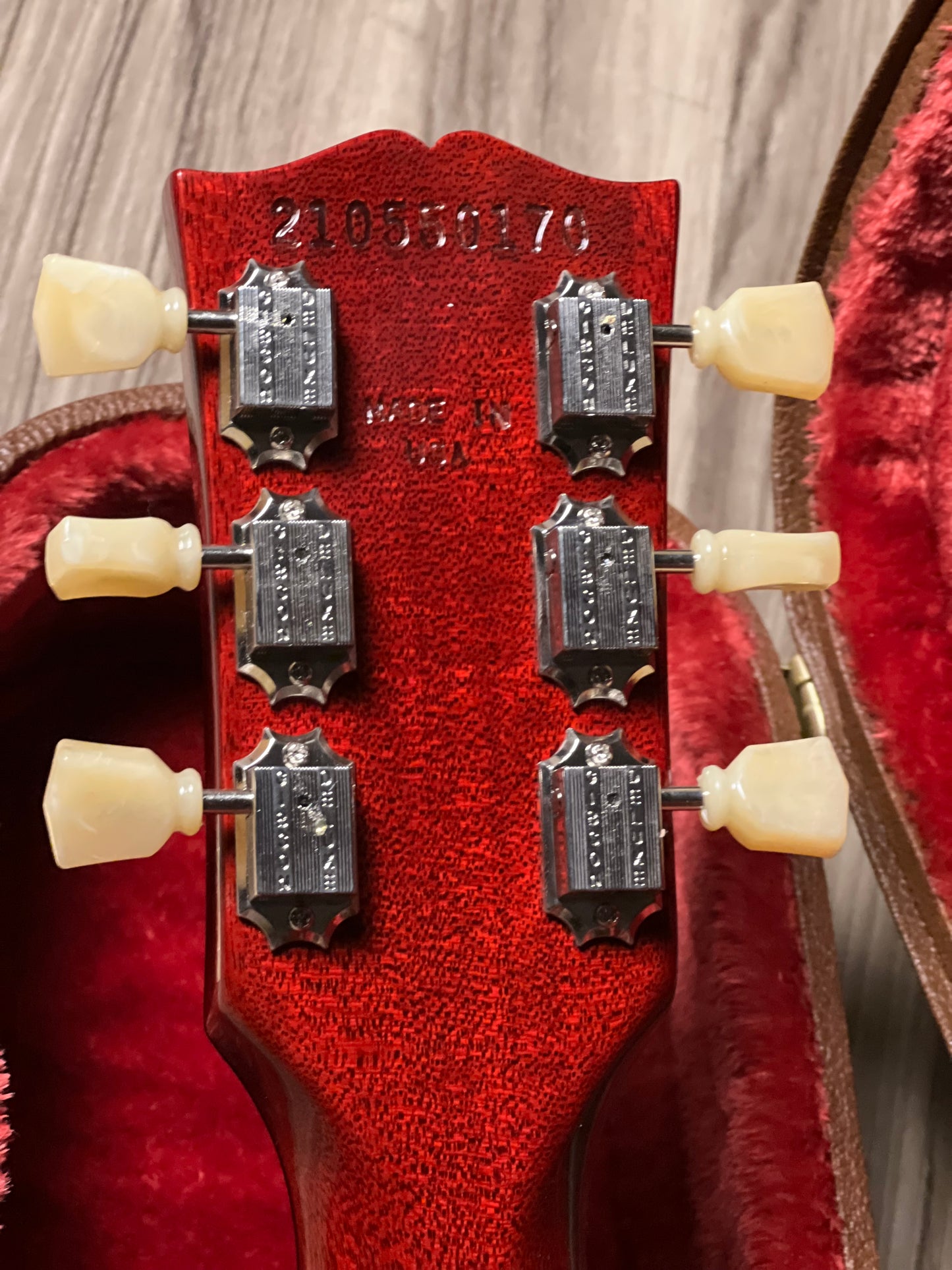 Gibson Original Collection SG Standard `61 Stop Bar สี Vintage Cherry