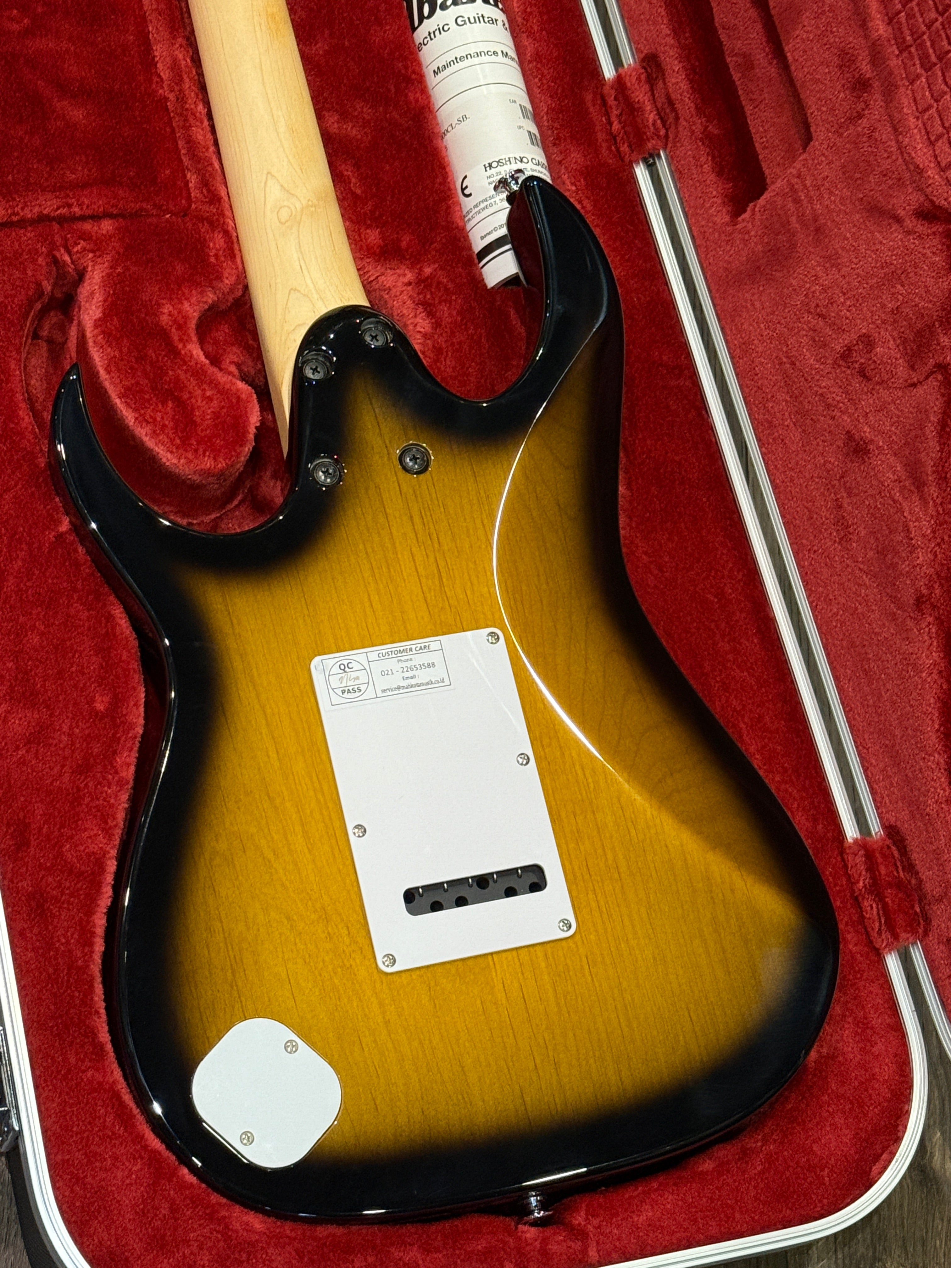 Ibanez Prestige Japan AT100CL-SB Andy Timmons Signature - Sunburst