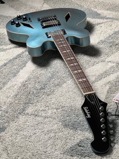 Soloking SDG-335 Dave Grohl Style Tribute in Pelham Blue (B STOCK)