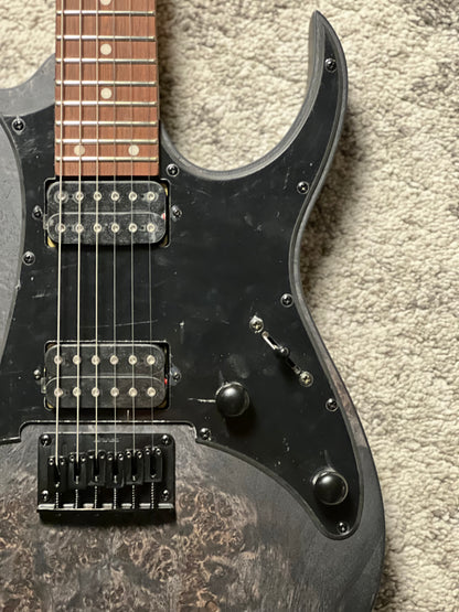 Ibanez RGR431PB-CGF Electric Guitar in Charcoal Gray Flat