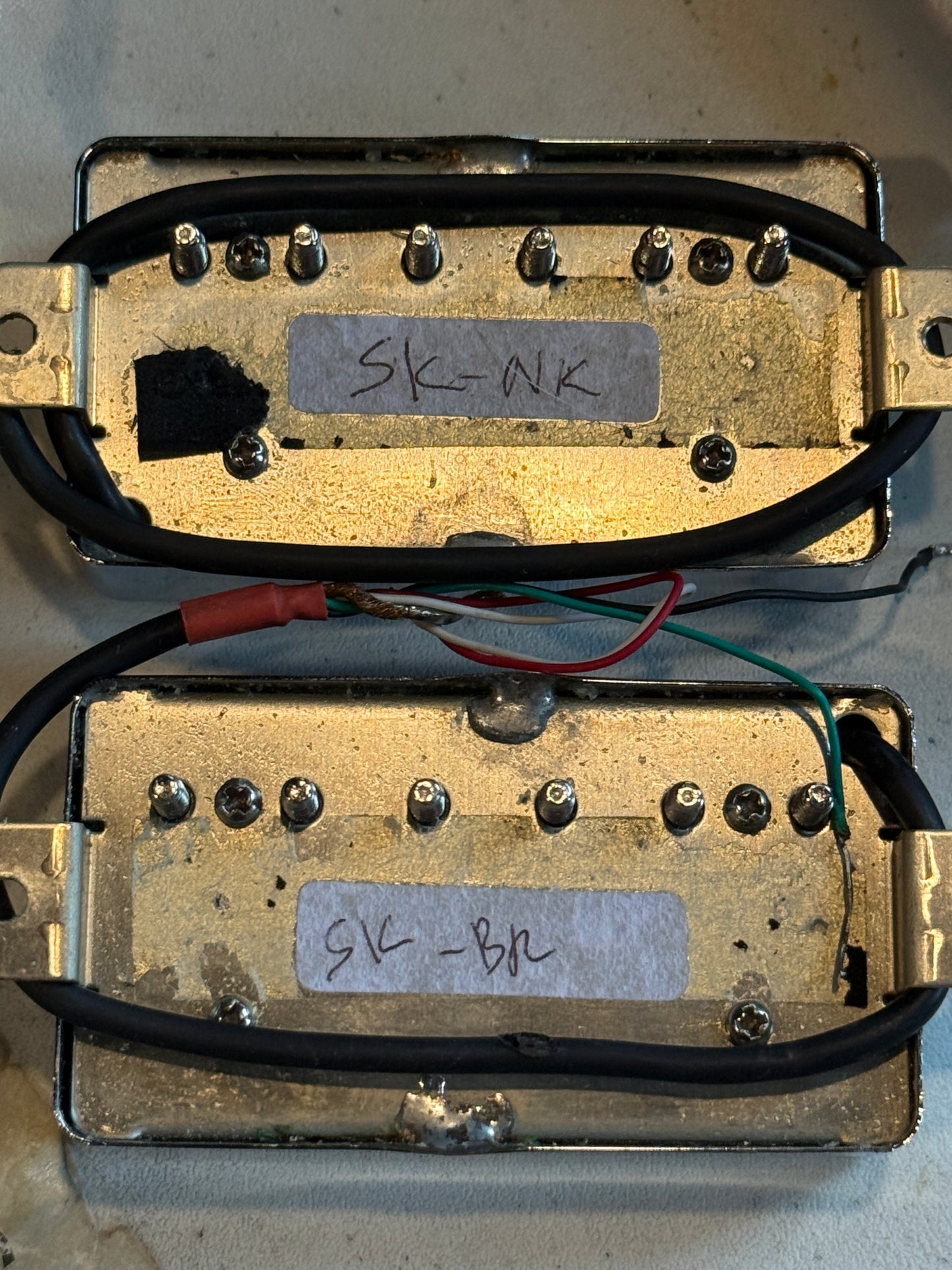 Alan Entwistle HV-58CR Chrome Covered Pickup Set (Neck and Bridge)