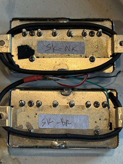 Alan Entwistle HV-58CR Chrome Covered Pickup Set (Neck and Bridge)