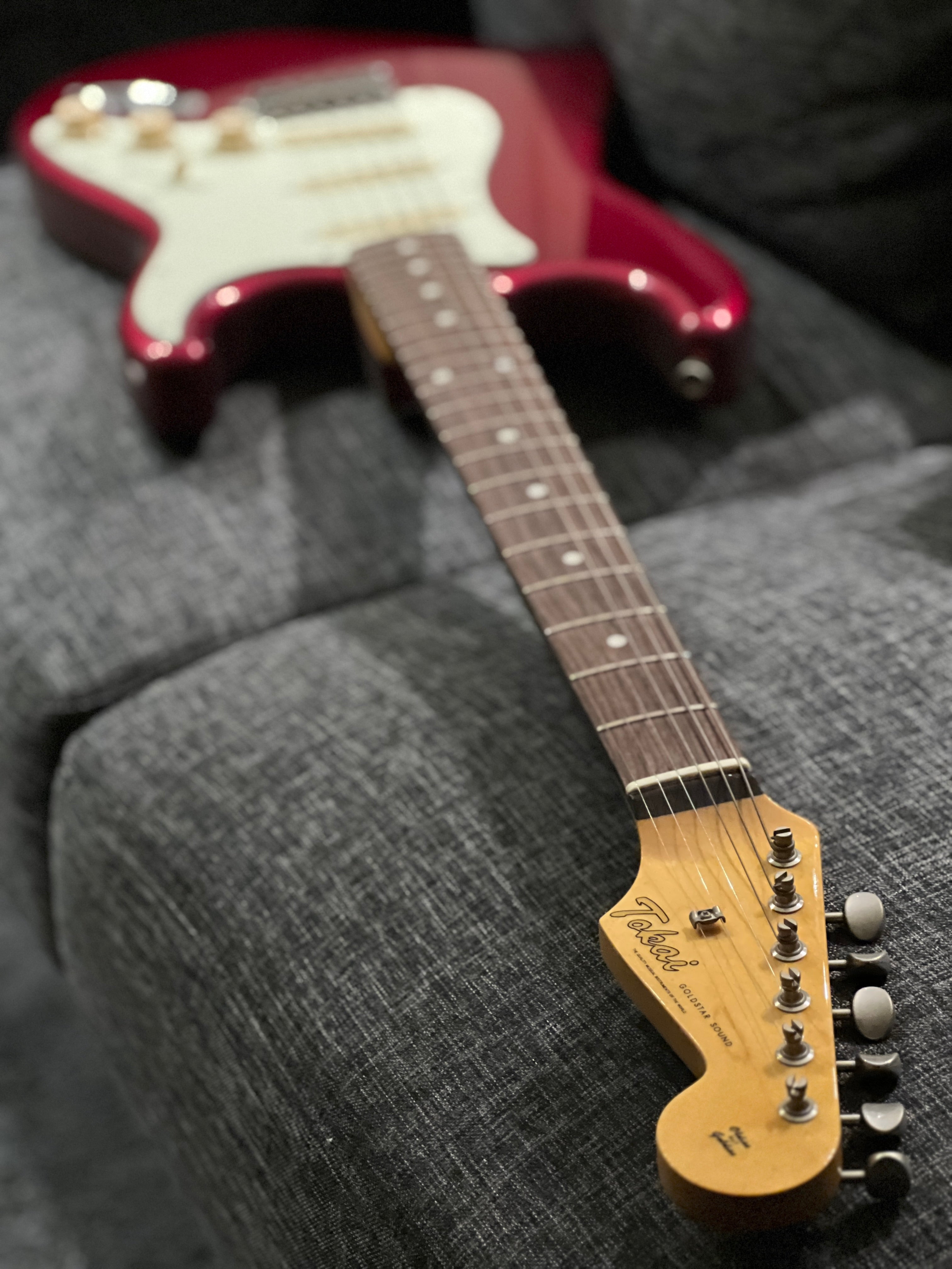 190490 Tokai TST-50 OCR/R Goldstar Sound Japan in Old Candy Apple Red 190490 ...