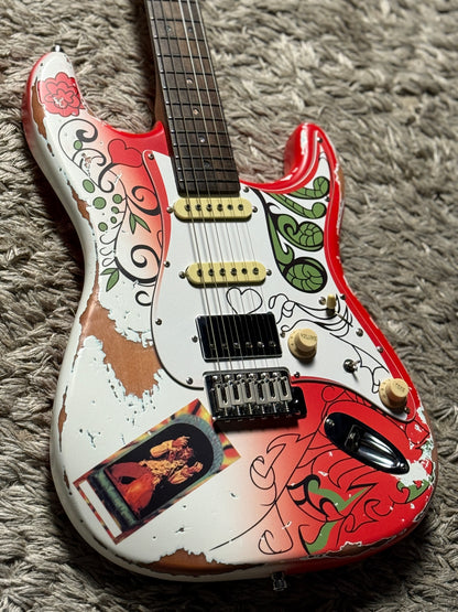 Dhatarattha Classic DST HSS 1967 "Monterey" with Rosewood FB and Nitrocellulose Lacquer Relic