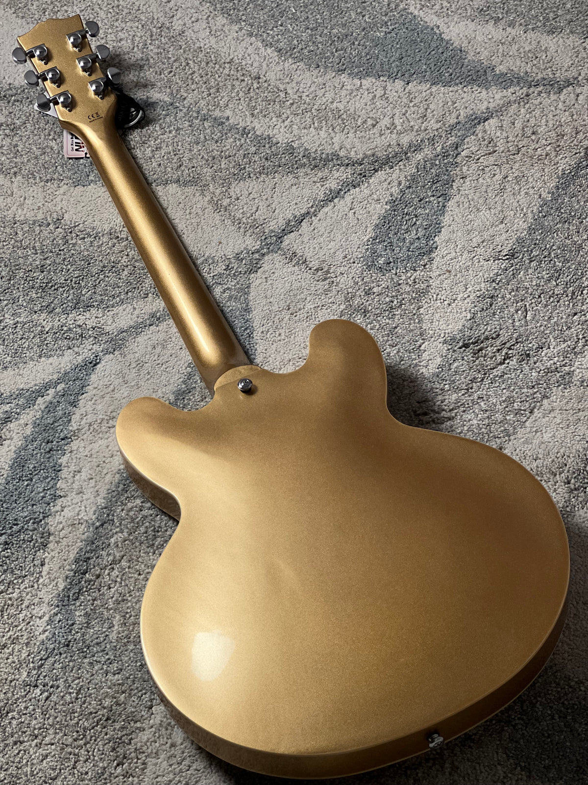 Soloking SH-335 Heritage in Gold Metallic