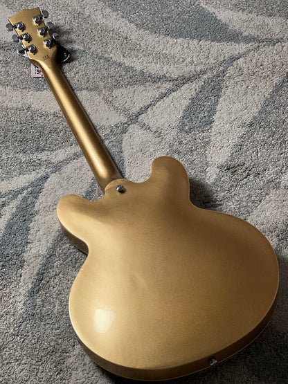 Soloking SH-335 Heritage in Gold Metallic