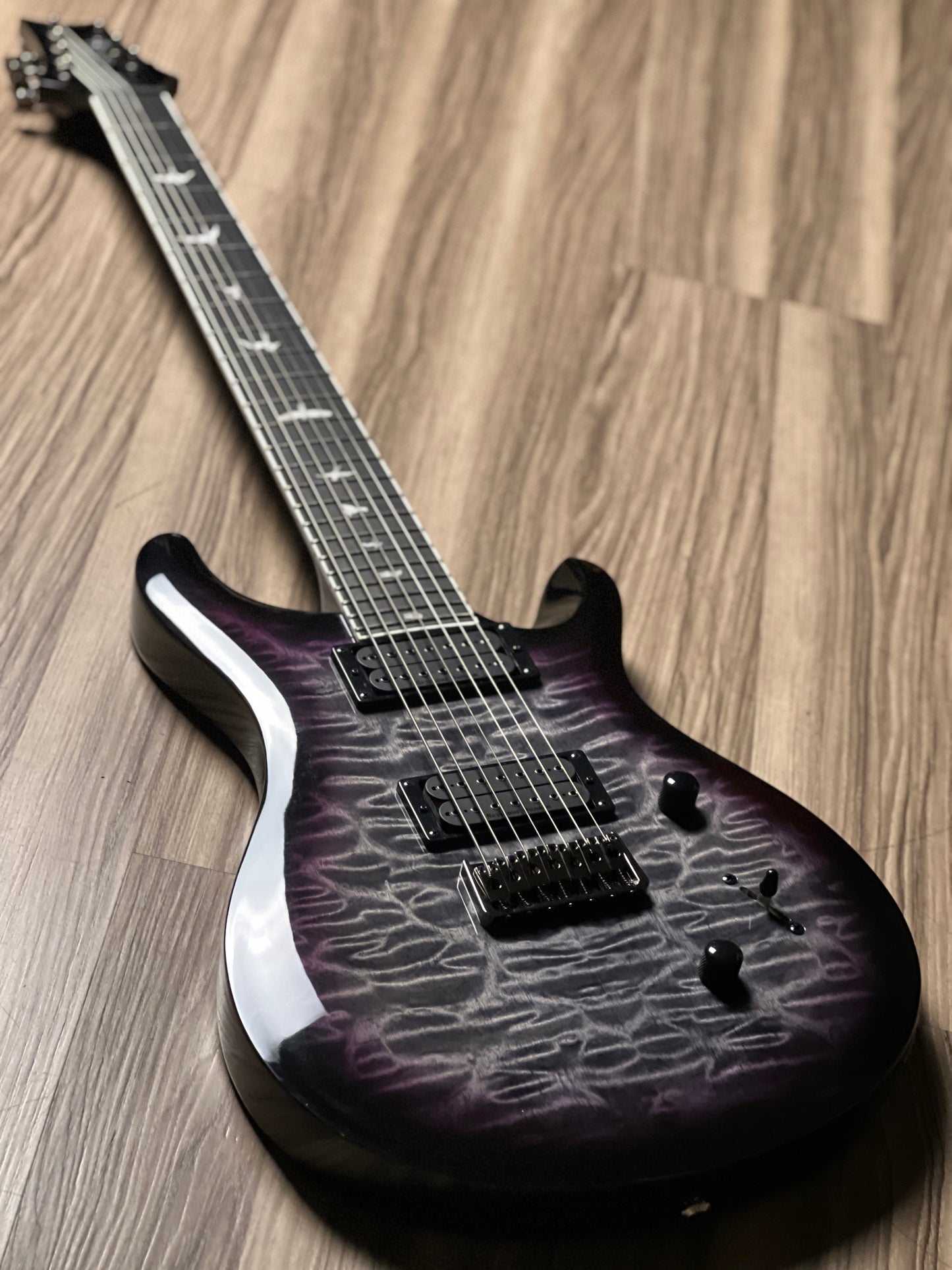 PRS SE Mark Holcomb SVN in Holcomb Burst 7 String