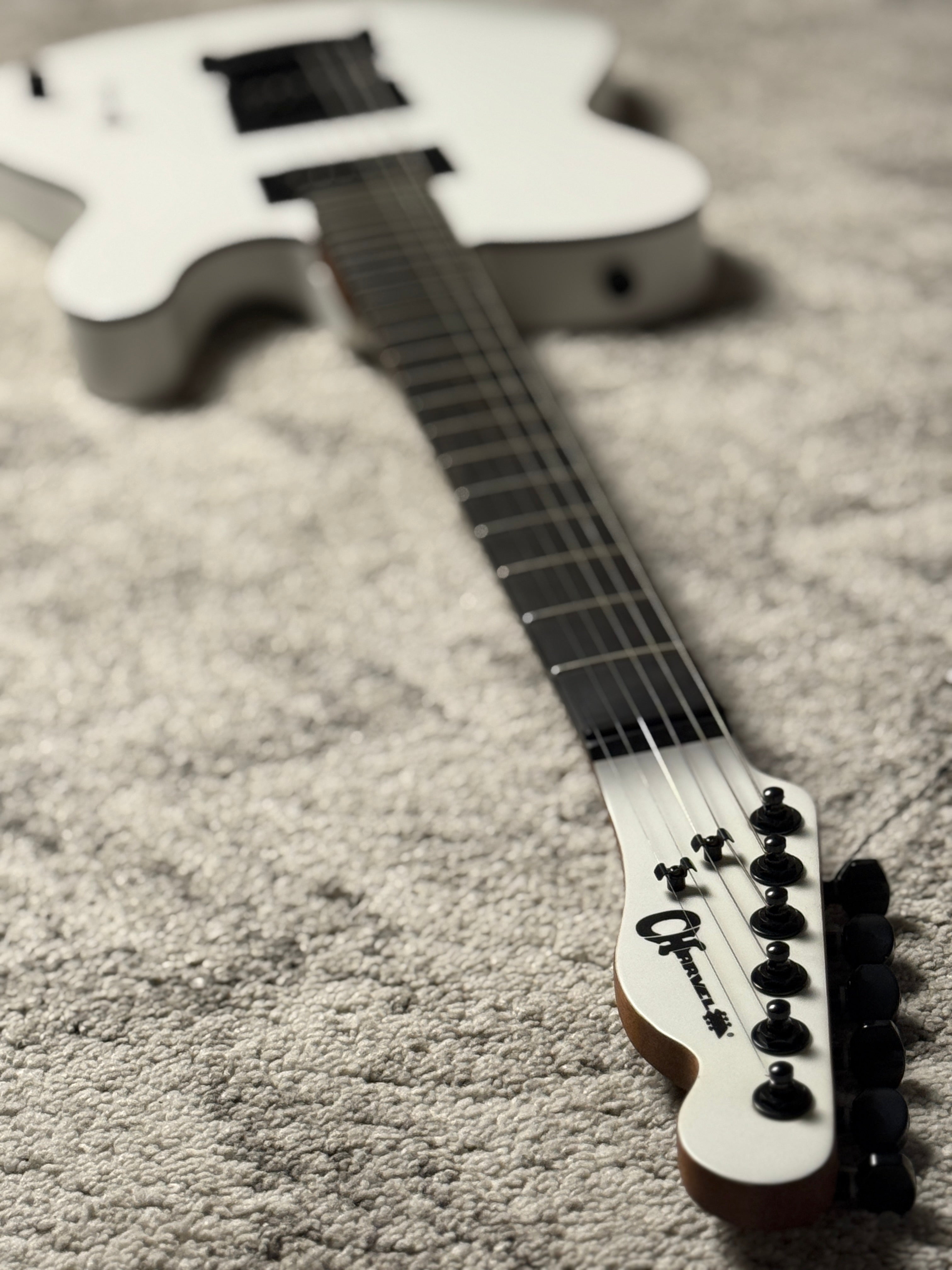 Charvel Joe DuPlantier San Dimas Style 2 HH - Joe D Satin White