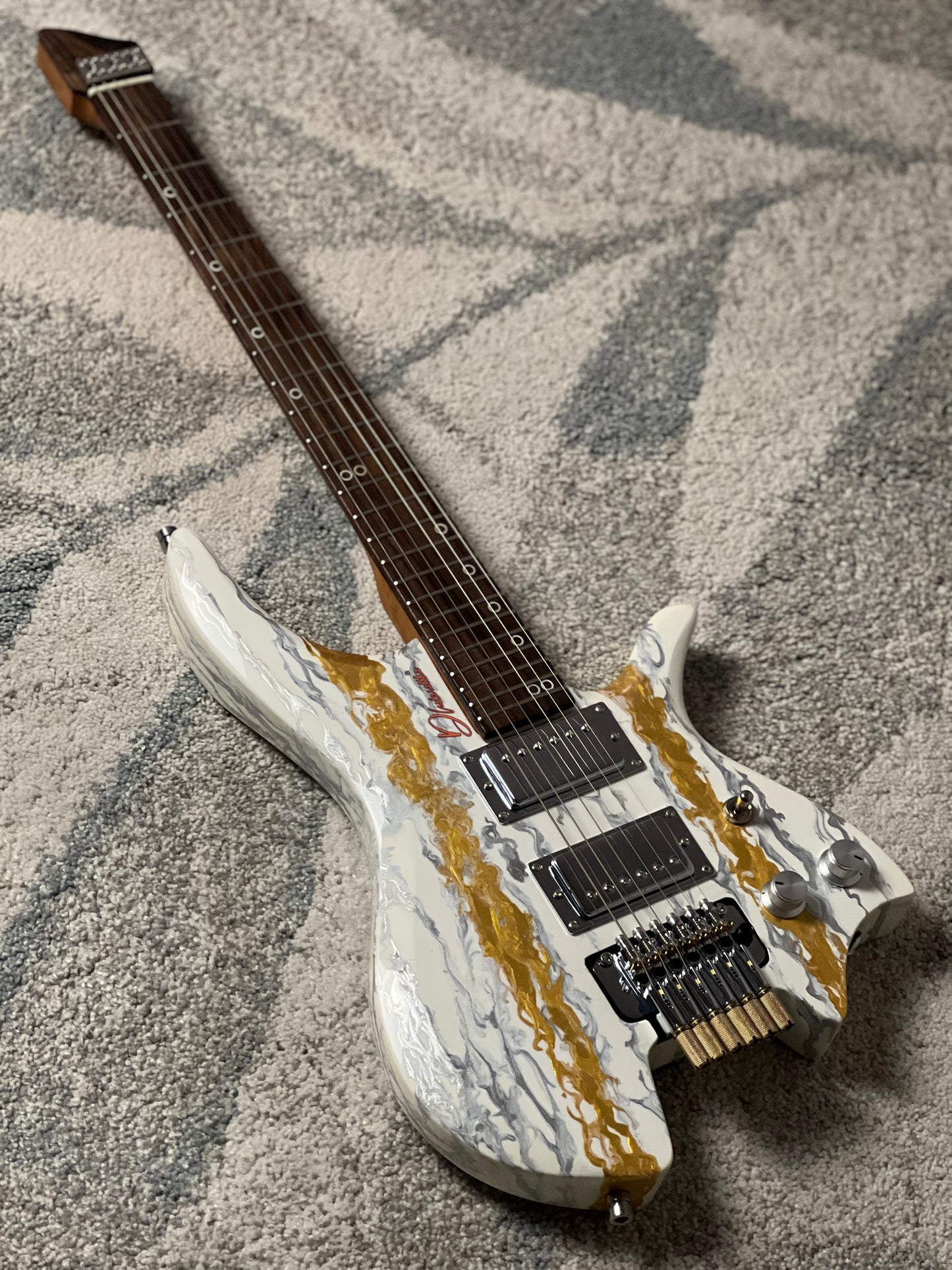 Dhatarattha Custom DHL in White Shmear with RW FB Nafiri Special Run