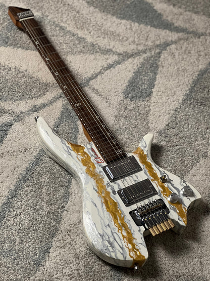 Dhatarattha Custom DHL in White Shmear with RW FB Nafiri Special Run