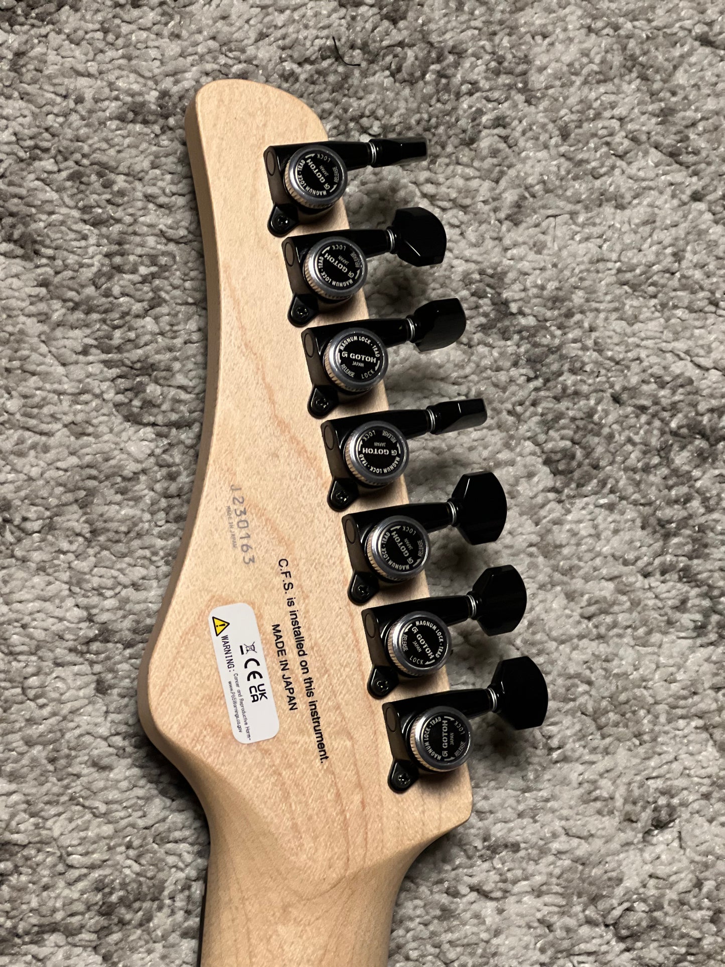 Fujigen FGN Iliad JIL73-ASH-DE-R/OPB in Open Pore Black