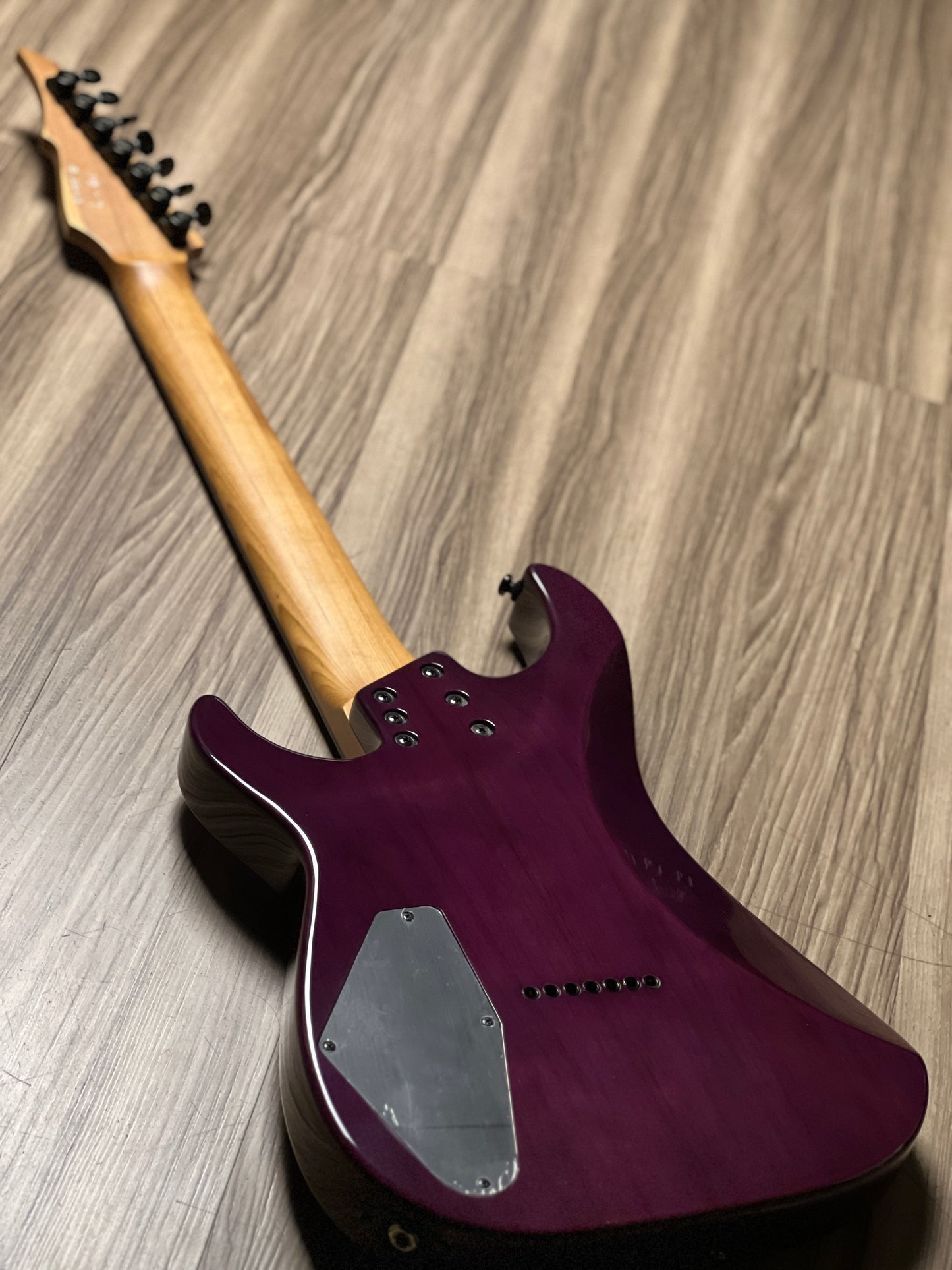 Shijie JA-7 Custom Shop in Transparent Purple Burst 2403
