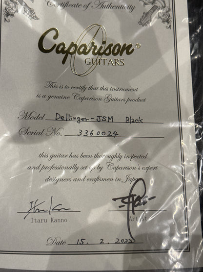 Caparison Dellinger-JSM Black 3360024
