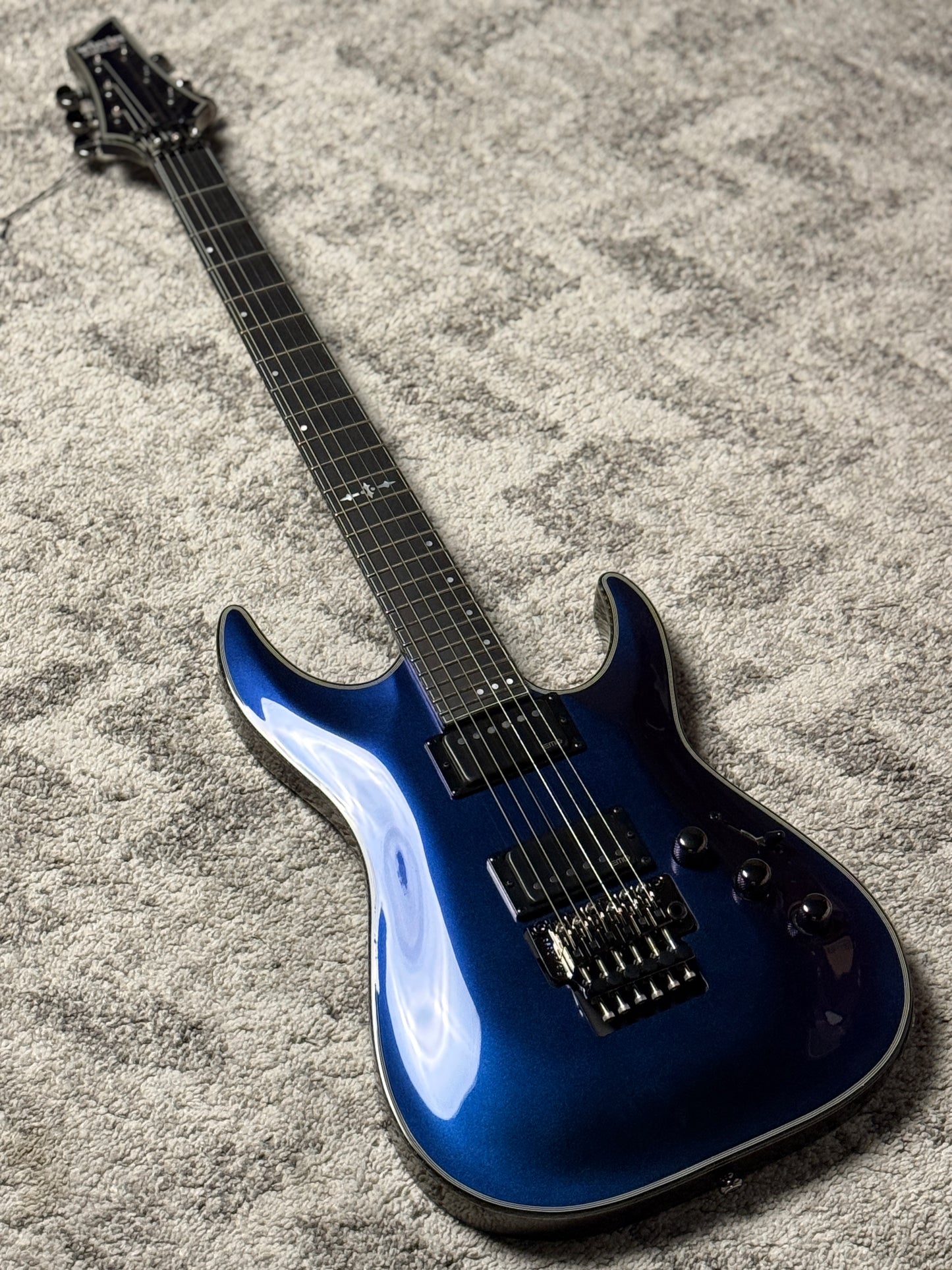 Schecter Hellraiser Hybrid C-1 FR UV in Ultra Violet W23070021