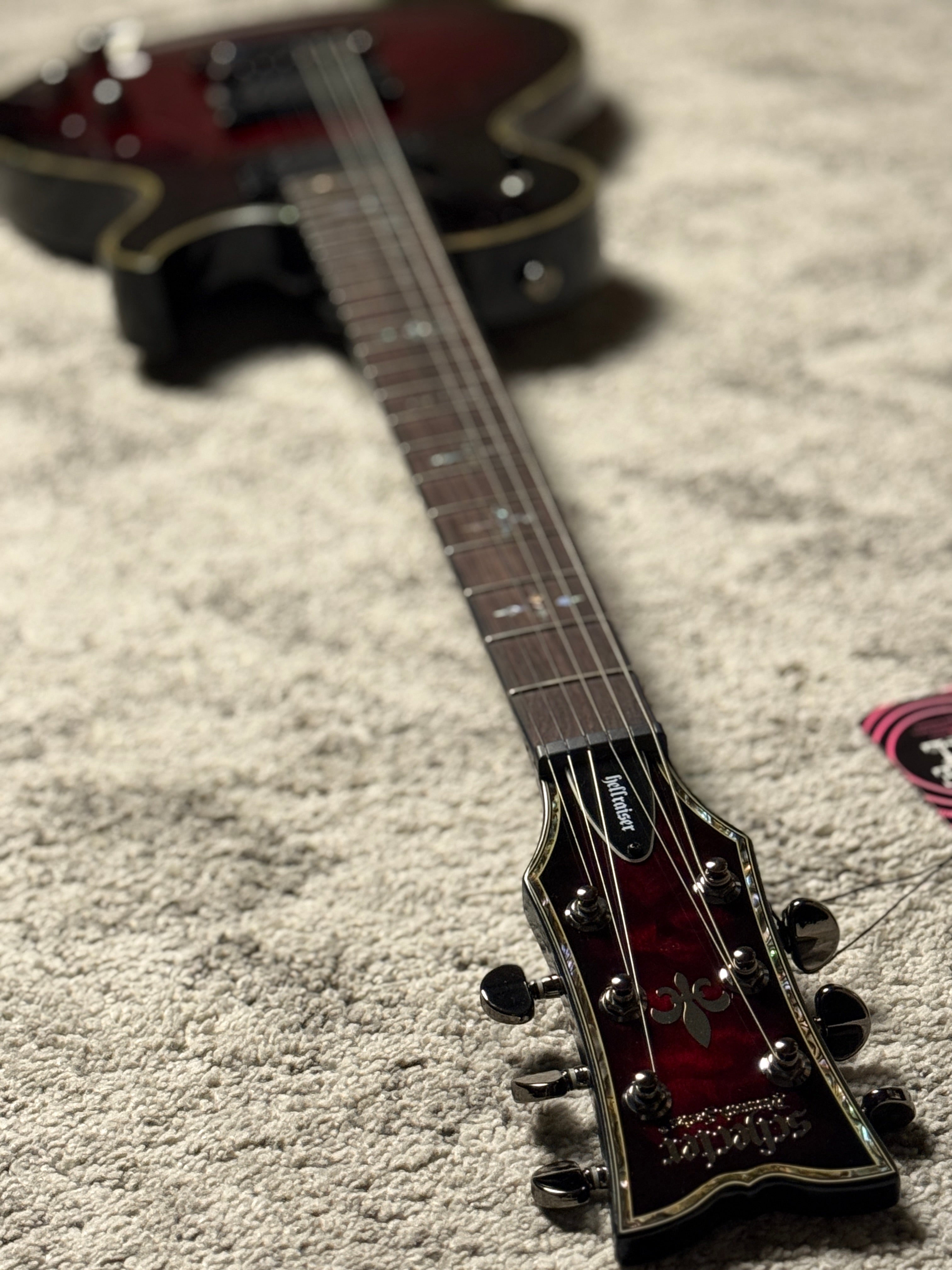 Schecter Hellraiser Solo-II Passive in Black Cherry W19040015