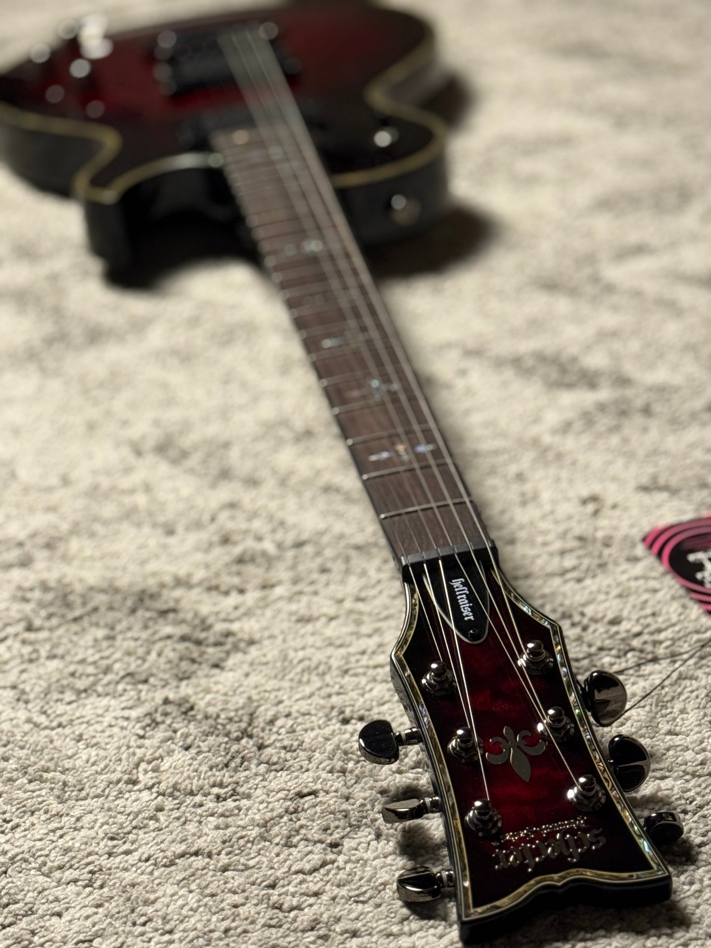 Schecter Hellraiser Solo-II Passive in Black Cherry W19040015