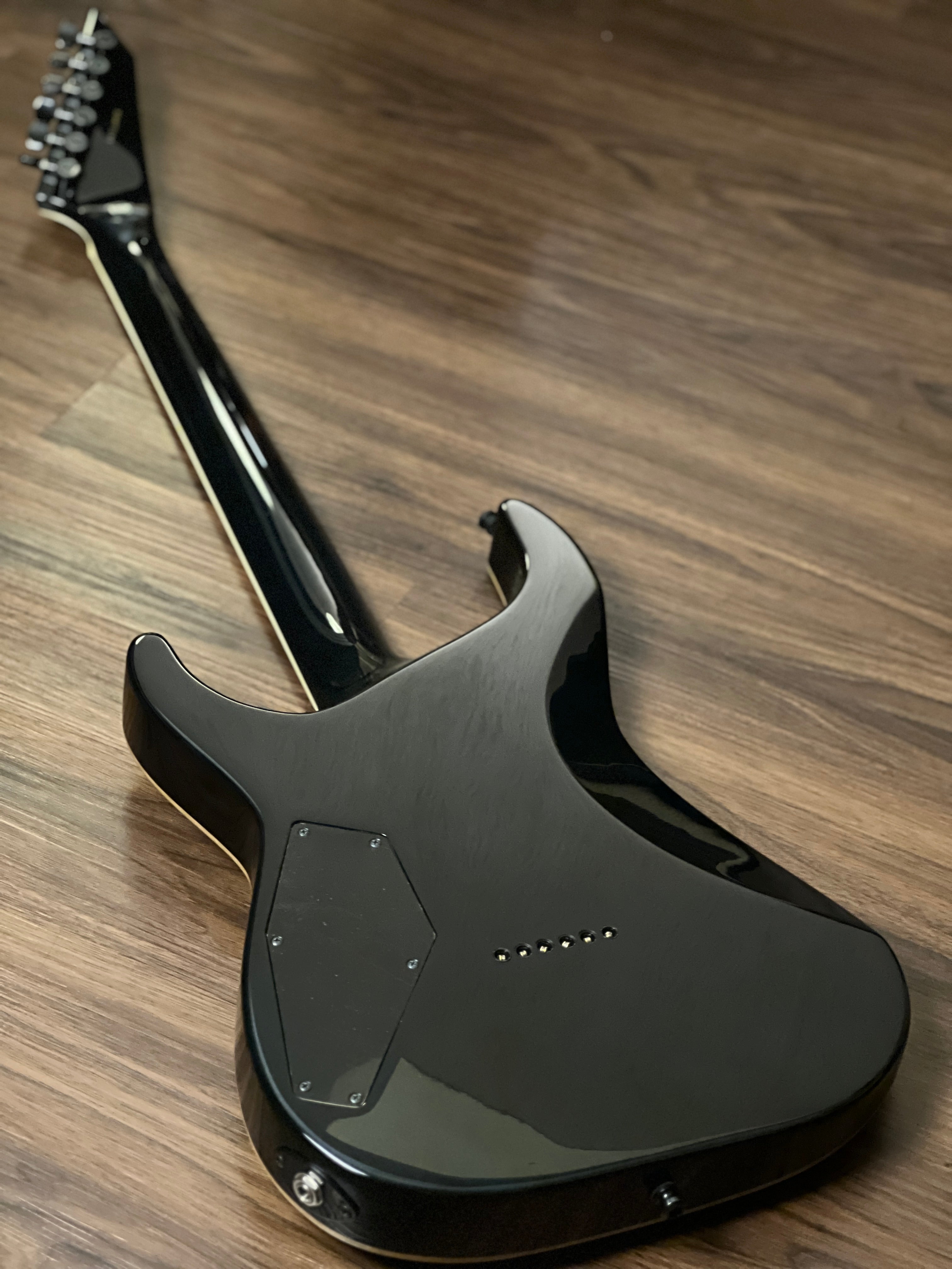 ESP E-II M-II NT - Black Turquoise Burst – nafiriguitar.com