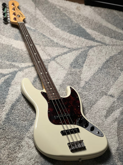 Tokai TJB-55 OWH/R Jazz Sound Bass Japan in Olympic White 230127