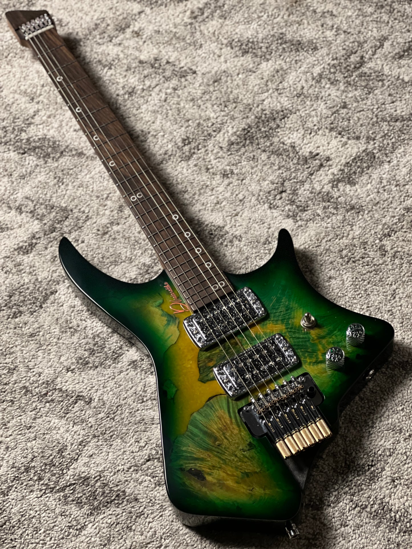 Dhatarattha Custom DHL in Forest Burl Top with RW FB Nafiri Special Run