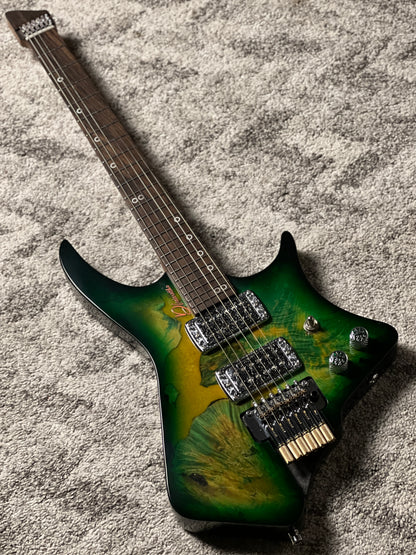 Dhatarattha Custom DHL in Forest Burl Top with RW FB Nafiri Special Run