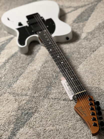 Soloking MT-1 Deluxe HH 24 in Satin White Matte Nafiri Special Run JESCAR