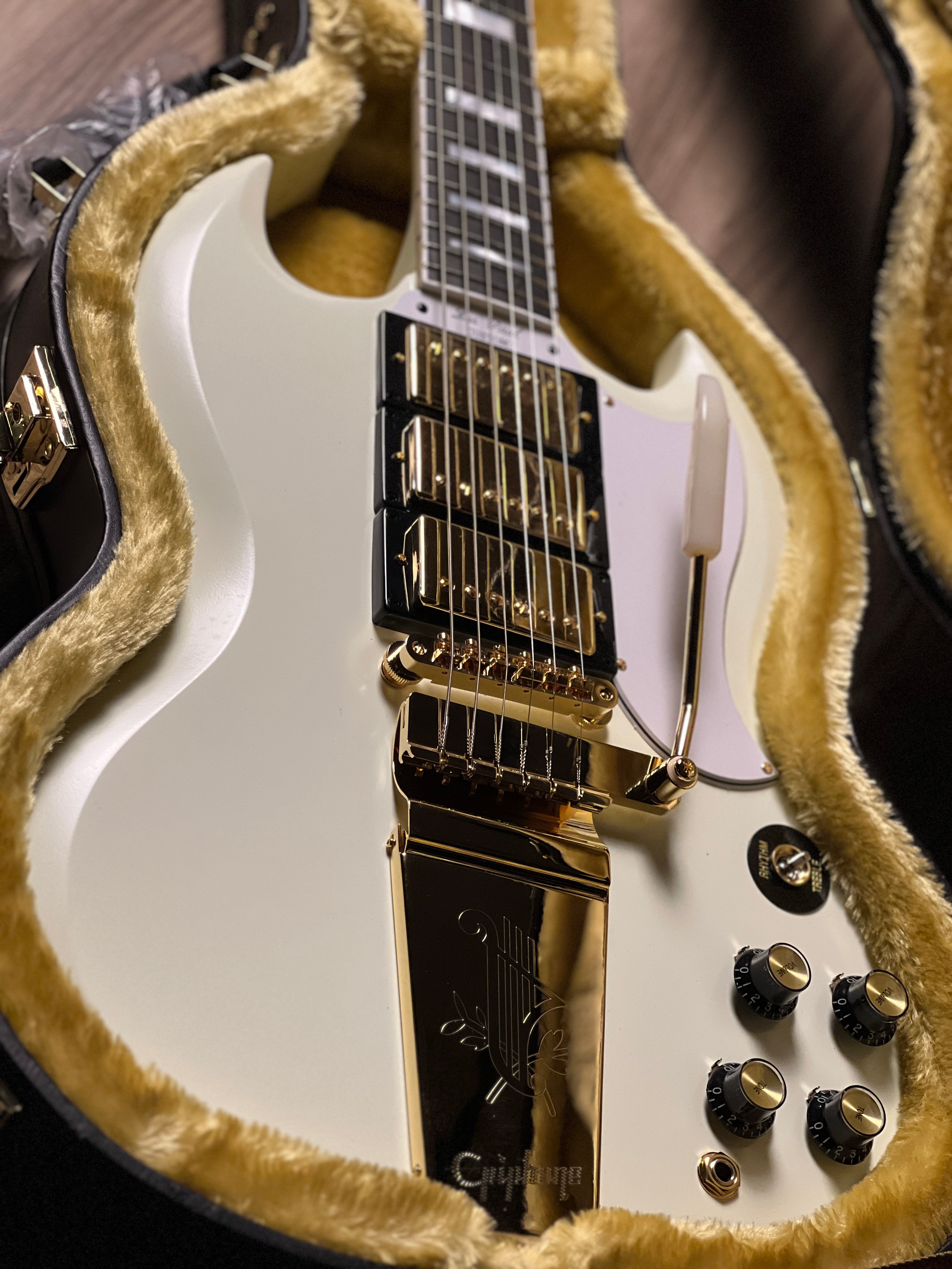 Epiphone 1963 SG Custom in Classic White VOS – nafiriguitar.com
