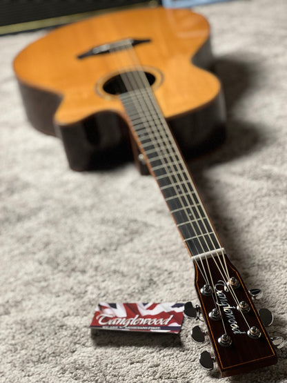 Tanglewood TRS4-CE Rosewood Smart Solid Top SuperFolk Acoustic w/ Pickup in Natural Gloss