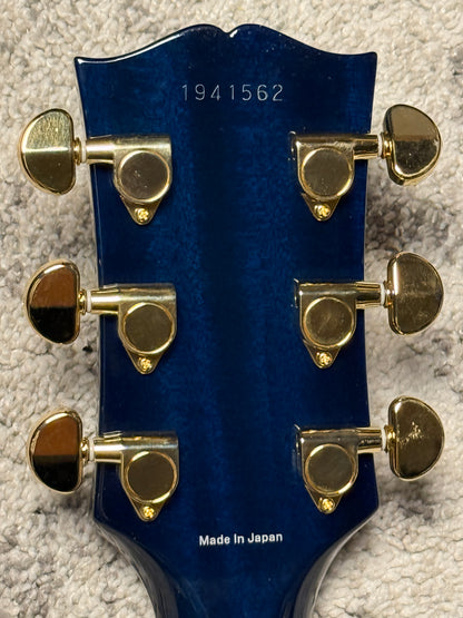 Tokai Love Rock Custom Shop LC-136S F สี Cobalt Fade