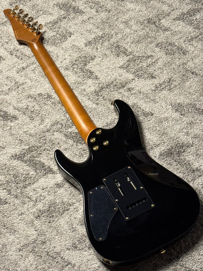 Soloking MS-1 Custom 22 HSS Flat Top with Rosewood FB in Black Beauty ML2024111302 (USED)