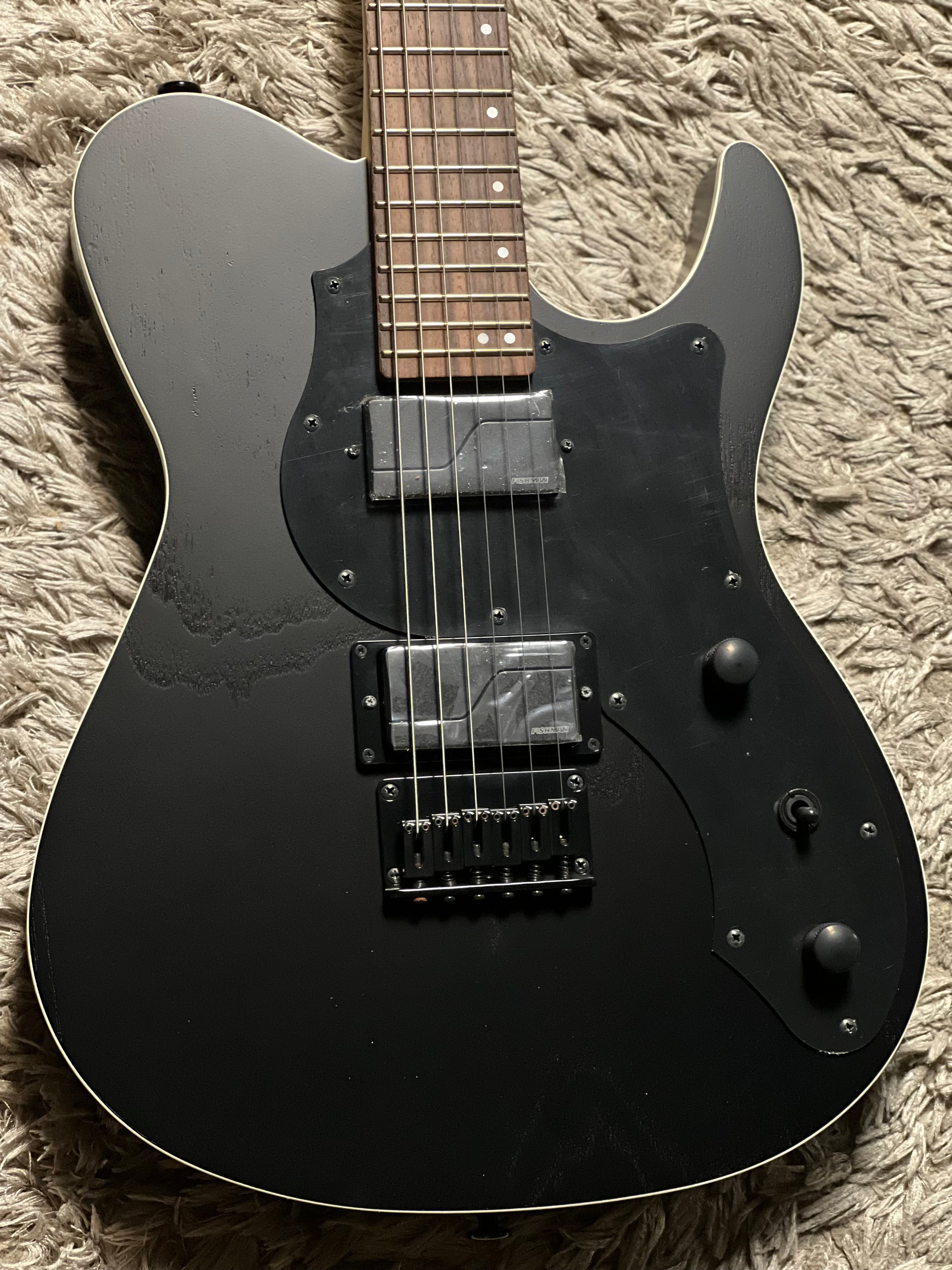 Fujigen FGN Iliad JIL2-ASH-DE664-R/OPB in Open Pore Black F230117