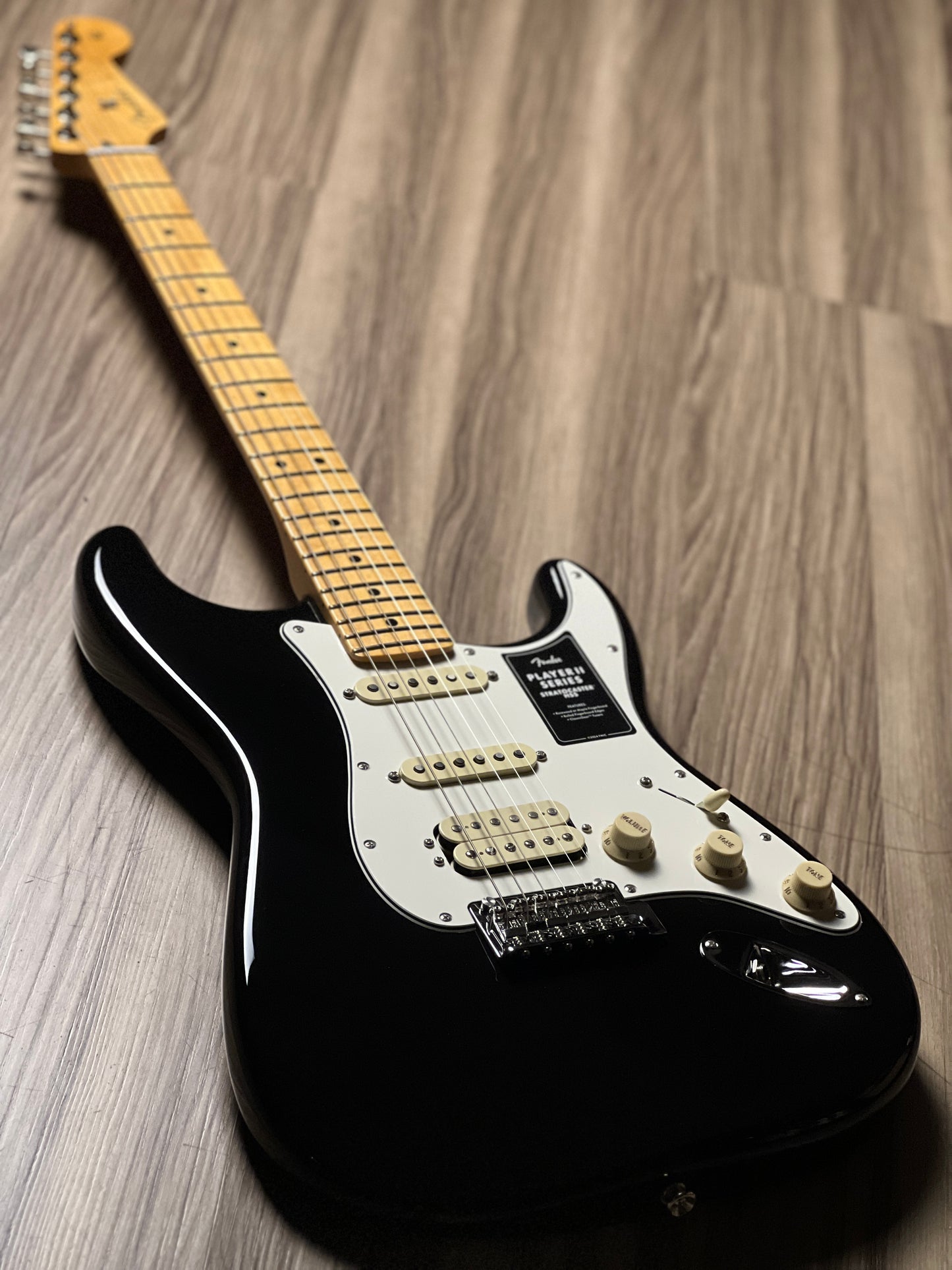 Fender Player II Stratocaster HSS With Maple FB In Black