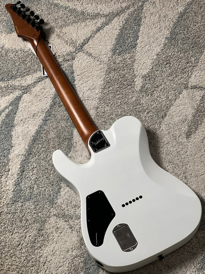 Soloking MT-1 Deluxe HH 24 in Satin White Matte Nafiri Special Run JESCAR
