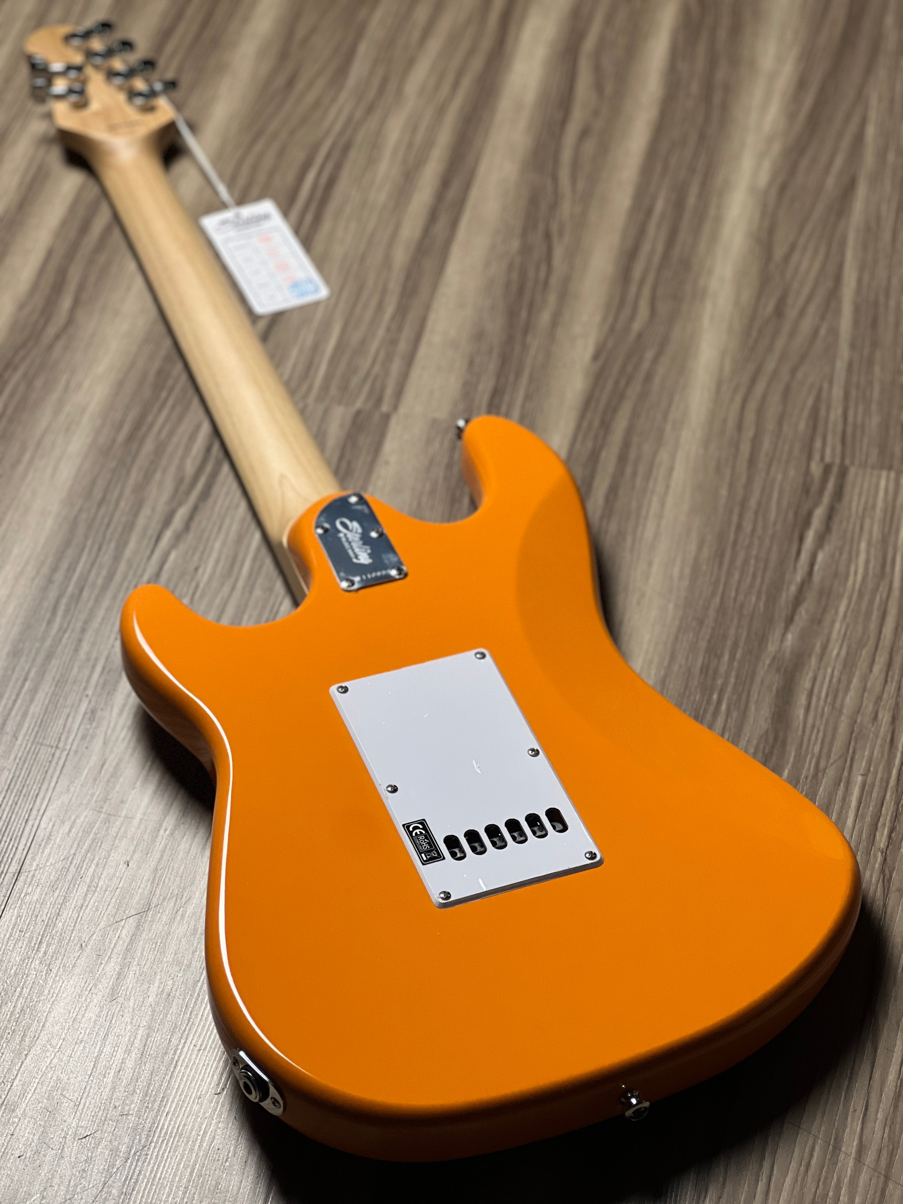 Sterling By Music Man Cutlass CT20 with Amaranth FB in Sunrise