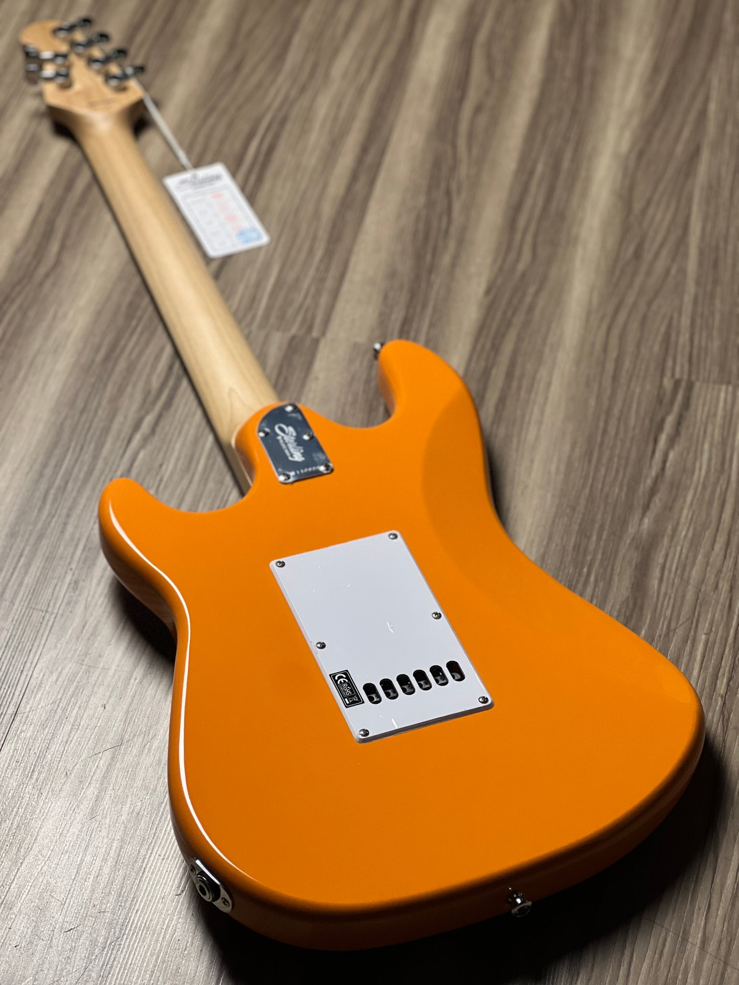 Sterling By Music Man Cutlass CT20 with Amaranth FB in Sunrise Orange